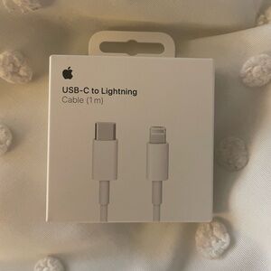 Apple USB-C to Lightning Cable - White